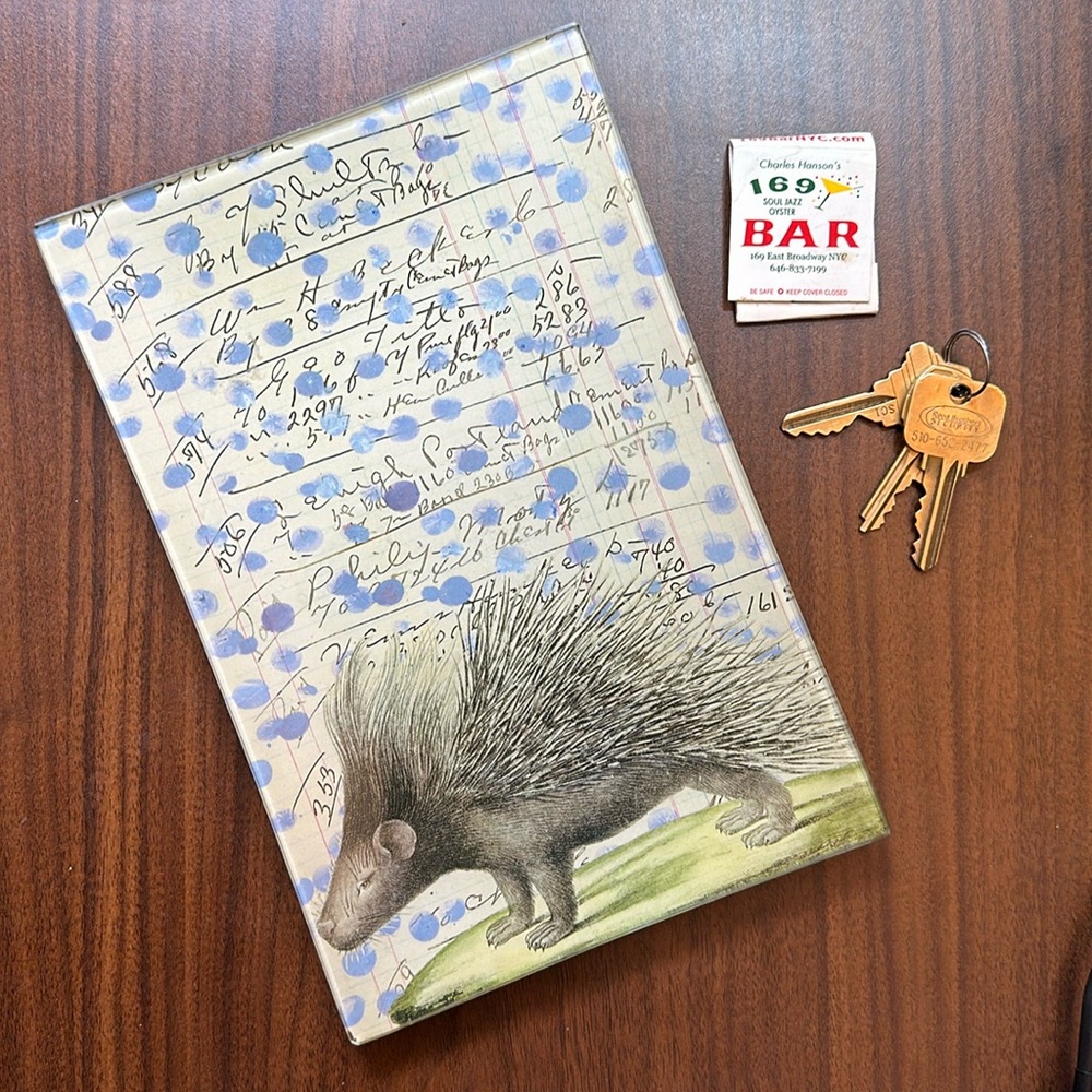 John Derian Porcupine 6x9” Tray